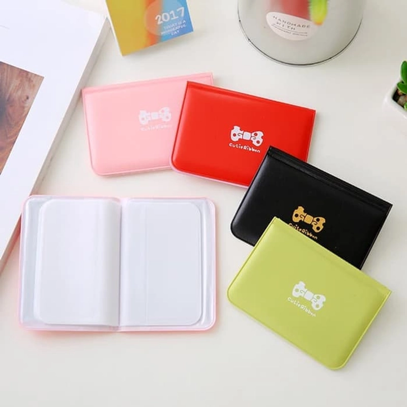 Product image KAHASIL - Dompet Kartu Mini Wanita Kecil Lucu Card Holder 12 Slot KHDP11 all variant MERAH
